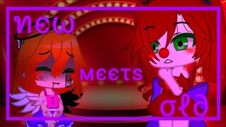 My New AU visits my Old AU||Afton Family+Funtimes||Gacha Club