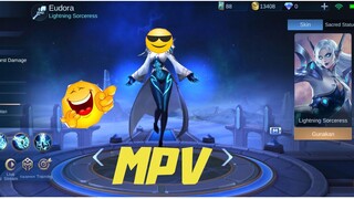 Dari NOOB Menjadi MPV Bermain Dengan Penyihir Cantik Eodora Wkwkwkw (Mobile Legend)