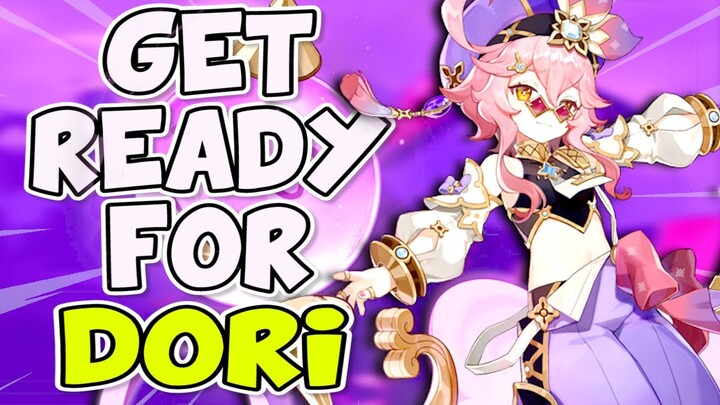 DORI REVEALED! HOW TO PREPARE! 👻 Genshin Impact Dori Skills, Builds, Ascension Materials & More