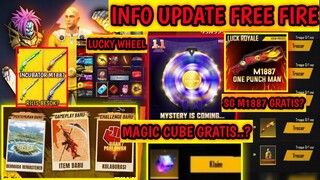Kulgar‼BOCORAN EVENT GRATISAN,SKIN M1887 GRATIS,MAGIC CUBE GRATIS FF X ONE PUNCH MAN