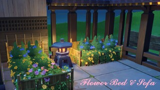 原神 - Flower Bed & Sofa Creation