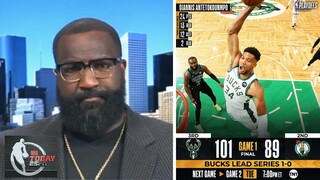 NBA TODAY | Perkins: Celtics is finding out that the Bucks are a more physical team than the Nets