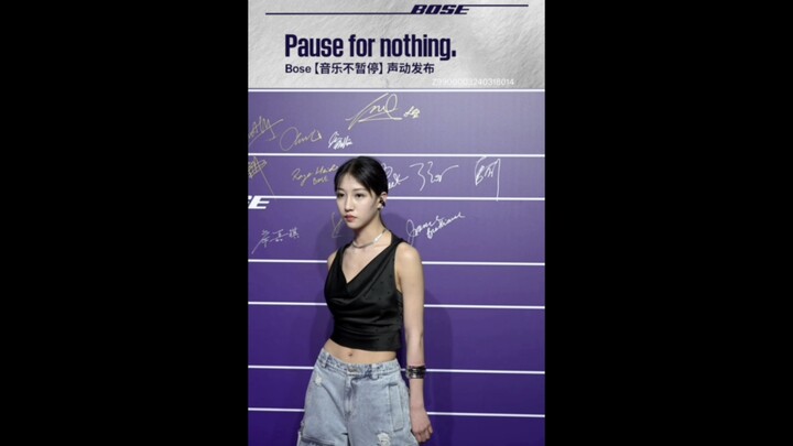 “戴BOSE的Iris”；席嘉琪Iris BOSE 品牌挚友；BOSE 音乐不暂停 声动发布2024.3.25
