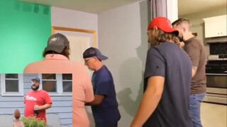 Larry Lounge Handcuffs Challenge Webber's Reaction