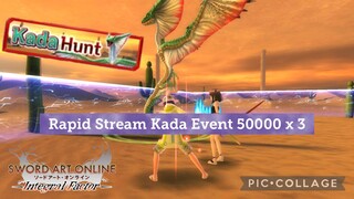 Sword Art Online Integral Factor: Rapid Stream Kada Event 50000 x 3