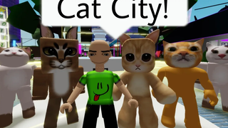 BOBBY และ EL GATO ใน CAT CITY ช่วงเวลาตลก Roblox บรู๊คเฮเวน 🏡RP