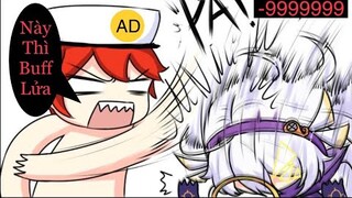 Honkai impact. Trụ vực sen đỏ lượng tử cùng nông dân #2, Godkiana buff lửa mới thốn