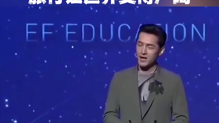 Bài phát biểu hoàn toàn bằng tiếng Anh của diễn viên Hồ Ca