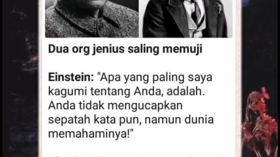 ketika 2 orang jenius bertemu
