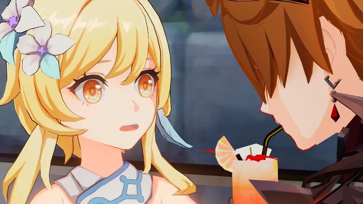 Indirect kiss! 😚