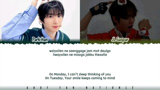 UL JL AND PARK HAN SING" SEVEN DAYS" AI GENERATED