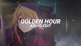 golden hour - jvke [edit audio]