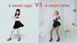 A comparison of my dance now and 6 years ago