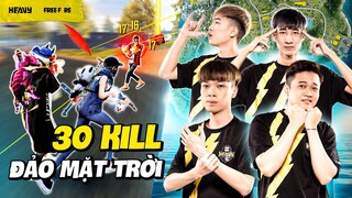 Heavy Và Thử Thách Hốt Trọn 30 Kill Trên Đảo Mặt Trời | FREE FIRE
