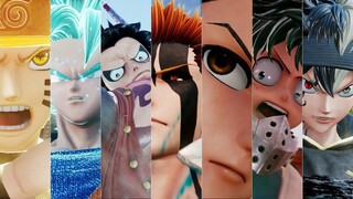 Jump Force - All 57 Characters Ultimate Attacks & Transformations (60FPS)