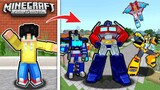 NAGING si TRANSFORMERS Multiverse Kami sa UWU CITY sa Minecraft PE