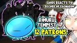 Gods React To "Rimuru Tempest" 12 Patrons |Record of Ragnarok| || Gacha Club ||
