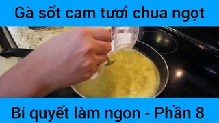 Gà sốt cam tươi chua ngọt #8