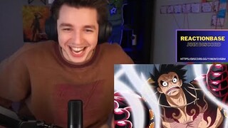 LUFFY GEAR 4!! Ishinobi One Piece Reaction