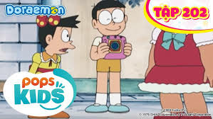 [S4] doraemon tiếng việt - tập 202 chuông mộng du - máy ảnh tạo mốt