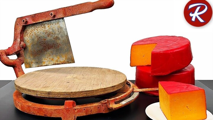 إعادة إحياء آلة قطع الجبن العتيقة من تسعينيات القرن التاسع عشر [Rescue_Restore الرسمي]