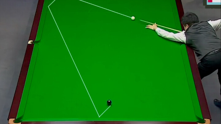 Puncak keterampilan bola, trik kontrol bola ala mimpi yang berlanjut hingga menghasilkan snooker, sa