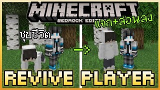 แจก+สอนลง Minecraft PE Addon ชุบชีวิต Player Revive