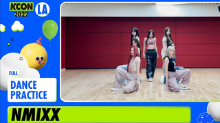 【شراء ذاتي من Future Station】NMIXX 'TANK' تدريب الرقص في غرفة التدريب NMIXX KCON 2022 LA