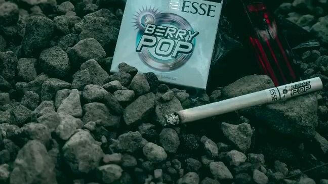 story wa" pantai kerikil