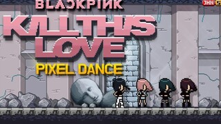 【BLACKPINK】فيديو موسيقي بأسلوب ألعاب البكسل! مذهل جدًا! أغنية KILL THIS LOVE تبدو لطيفة بشكل غريب وم