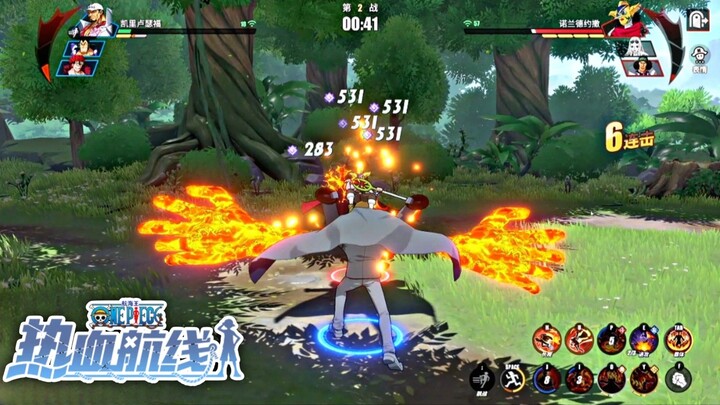 Fleet Admiral Akainu vs God Usop!!