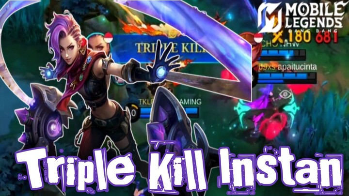TRIPLE KILL INSTAN ❗ Sekali Ulti. 3 Musuh Tumbang 🤯🤯