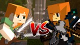 ALEX vs LYNNA [Minecraft Versus] (Fight Animation)