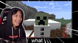 MINECRAFT WAIT WHAT  !!! SNOW GOLEM  LIKE CREPPER.. #1