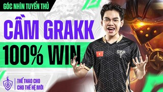 FISH CẦM GRAKK "100% WIN" KÉO ĐI GIẤC MƠ VÔ ĐỊCH CỦA V GAMING I GÓC NHÌN TUYỂN THỦ #21