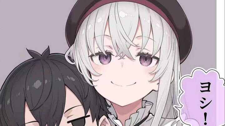 Kakak perempuan ternyata seorang lolicon berambut putih yang imut?! Setiap hari selalu menempel pada