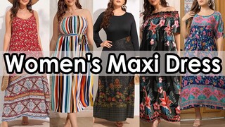 Plus Size Maxi Dresses for Women