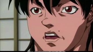 Animation 21: Yuchi Dupo versus Hanma Yujiro, a strong duel. Before the game, Yujiro uses the boxing