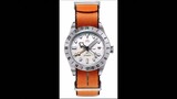 Bryant To Reviews - omega nato strap polyamide orange strap with black borders 0