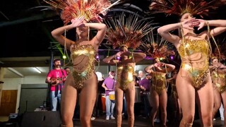 Dancers at the 39th Anniversary Celebration of the Portuguese Samba School (G.R.E.S. Charanguinha)