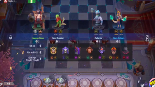 Auto chess Mobile - 6 Đỏ Khô Máu Với Rồng 3 Sao Và Cái Kết