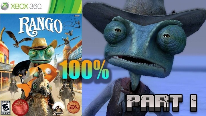 Playing Rango The Video Game on Xbox 360 – Part 1