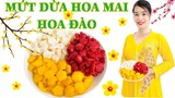 Ẩm thực Việt Nam_Nấu ăn ngon mỗi ngày cho gia đình_Mứt dừa hoa mai hoa đào_Hương Miền Tây #03