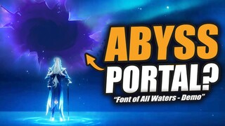 Neuvillette's Demo is the First LORE related?! | Genshin Impact |