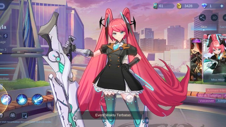 Layla's new skin interactive video Indonesian voice