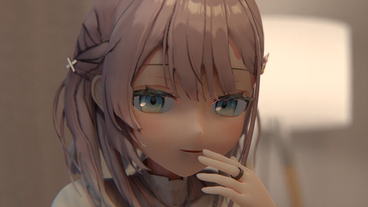 [Mizuki Momo] Model display (This is my first time making bone binding, please bear with me~)