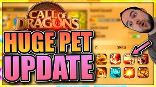 Barricades removed & pet skill selection added [huge game update!] Call of Dragons