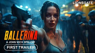 BALLERINA: A JOHN WICK Story – First Trailer (2024) Keanu Reeves, Ana de Armas | Lionsgate