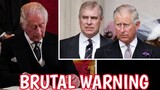 BREAKING NEWS 🛑: King Charles sends brutal warning to Prince Andrew over new drama