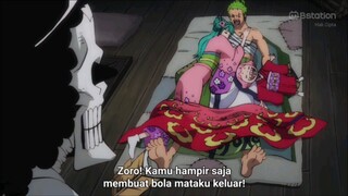 Brook mergoki zoro tidur sama cewe π«£π«£π«£